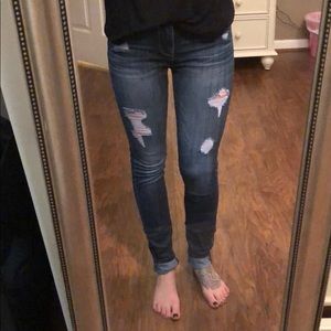 Express Mid-Rise Legging (size 0R)